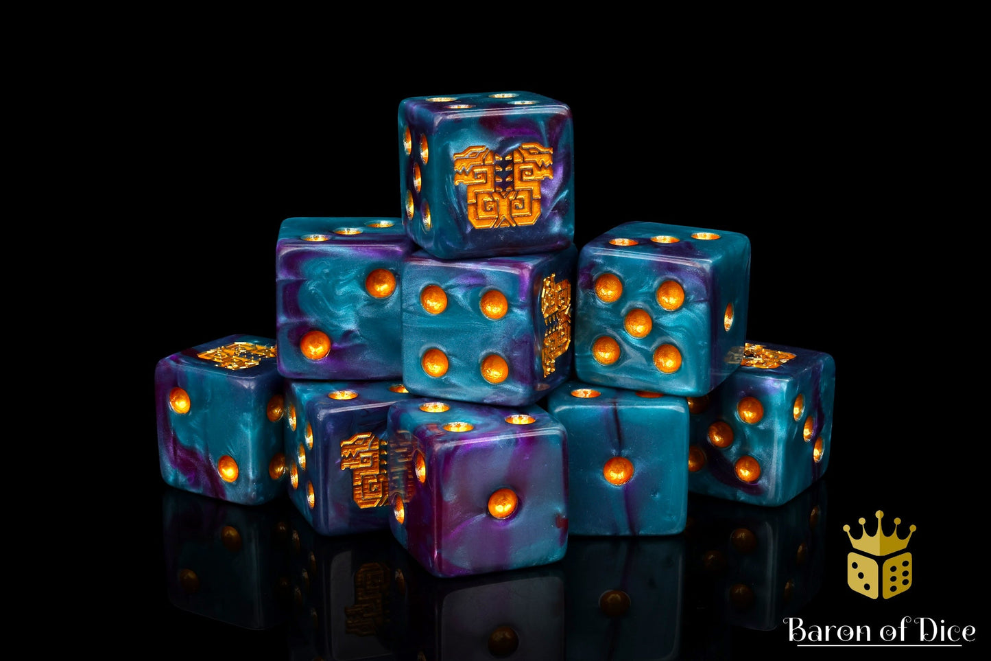 Mayan Lizard Dice