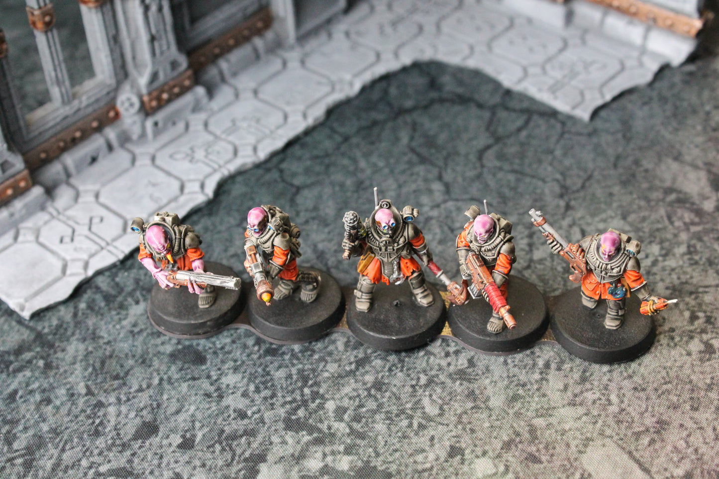 Horde Collection (Set of 5) 4-Man 25mm Line Magnetic Movement Tray