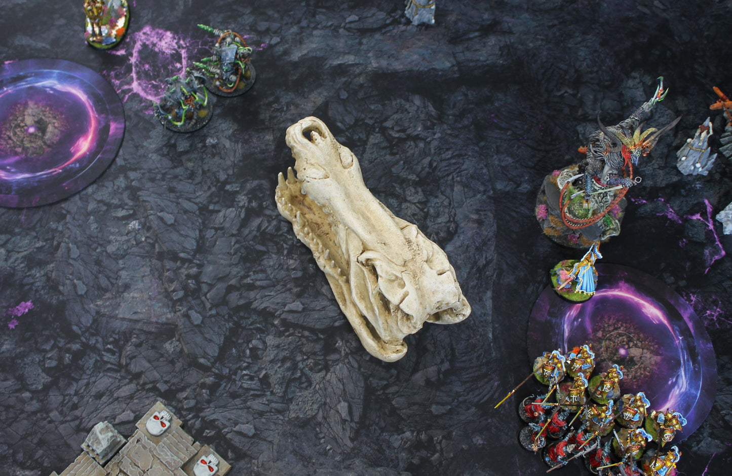 Tainted Cavern - Neoprene Battle Mat with Bag