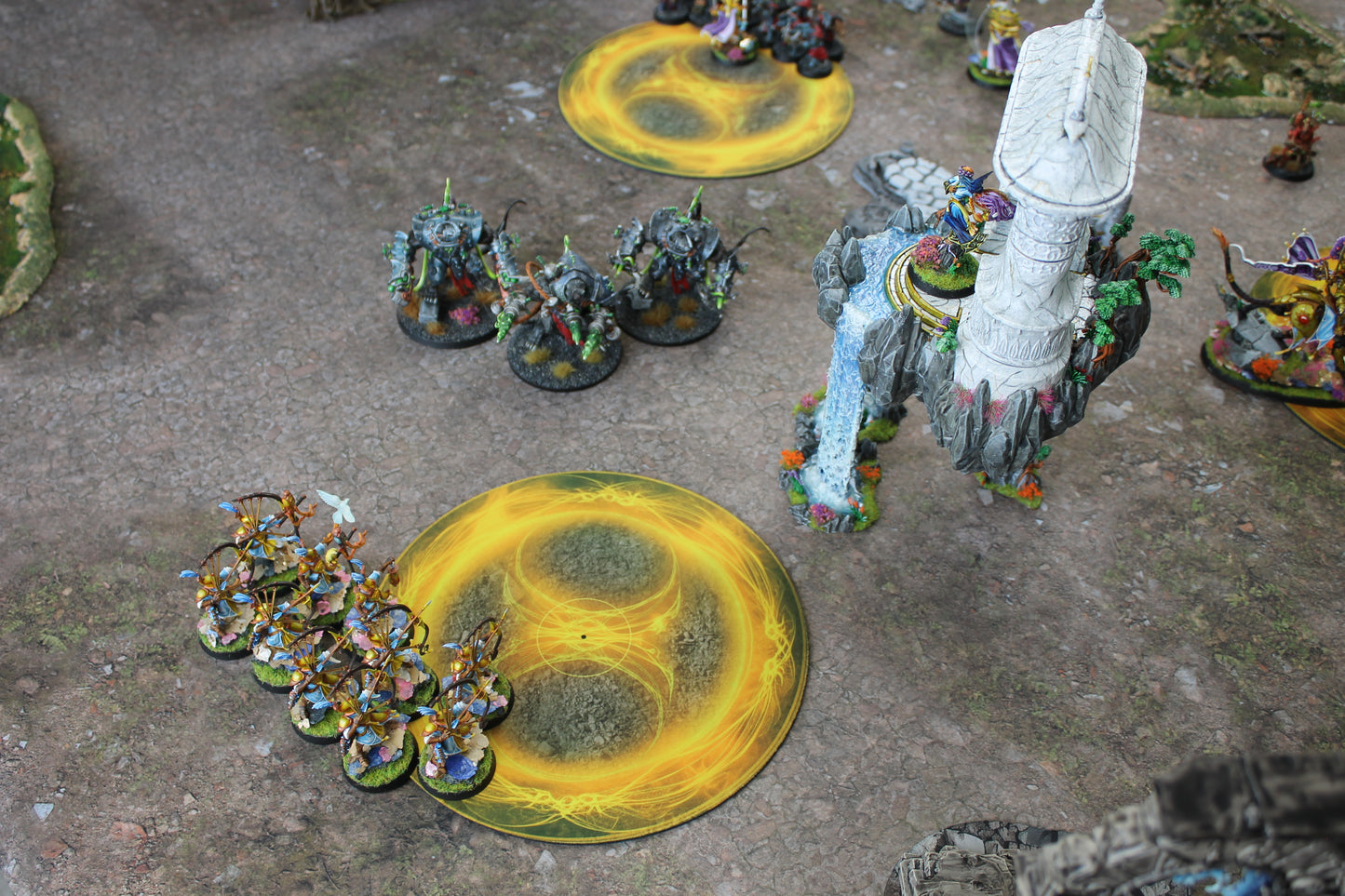 Abandoned Town - Neoprene Battle Mat with Bag