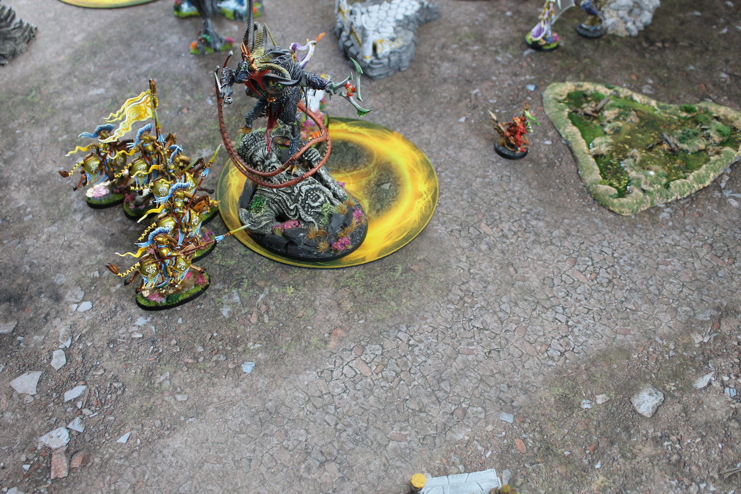 Abandoned Town - Neoprene Battle Mat with Bag