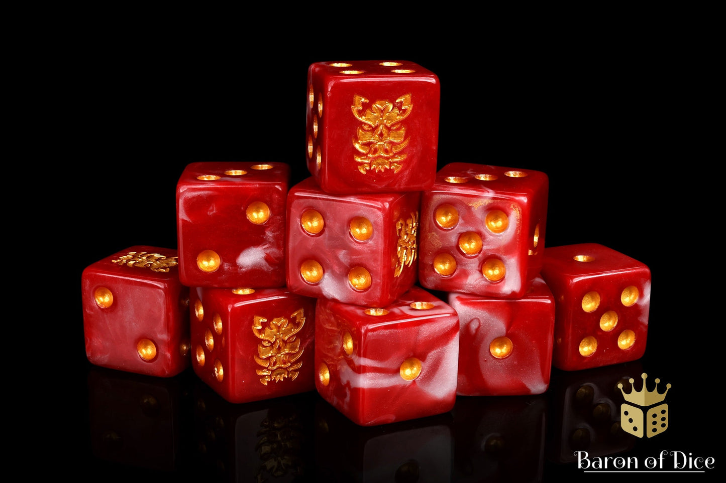 Iron Boars, Square 16mm Dice