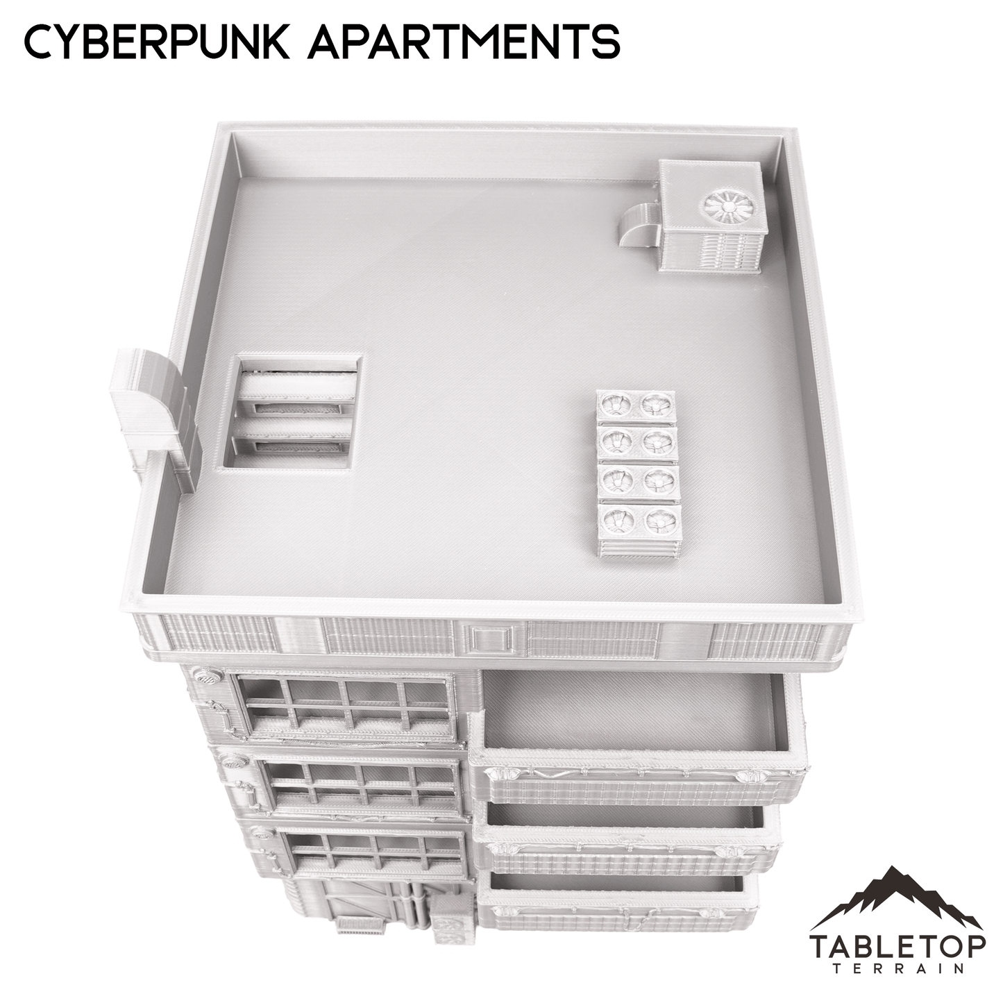 Cyberpunk Apartments - Cyberpunk Building