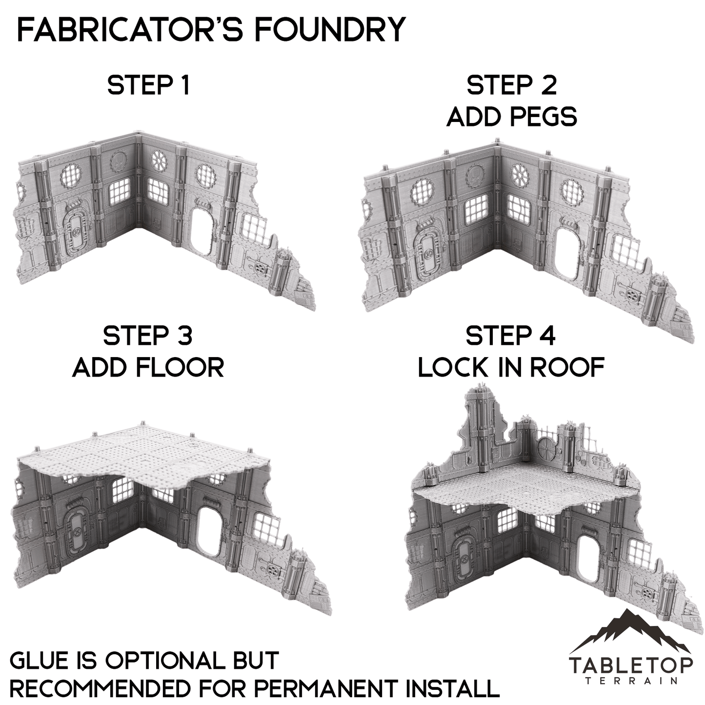Fabricator's Foundry - Chapter Approved/Pariah Nexus Compatible 10e Table Set