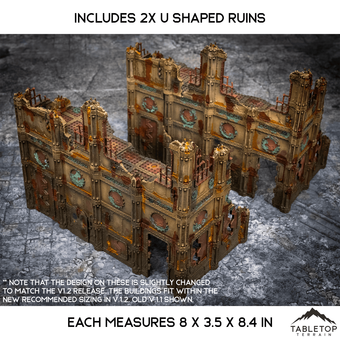 Fabricator's Foundry - Chapter Approved/Pariah Nexus Compatible 10e Table Set