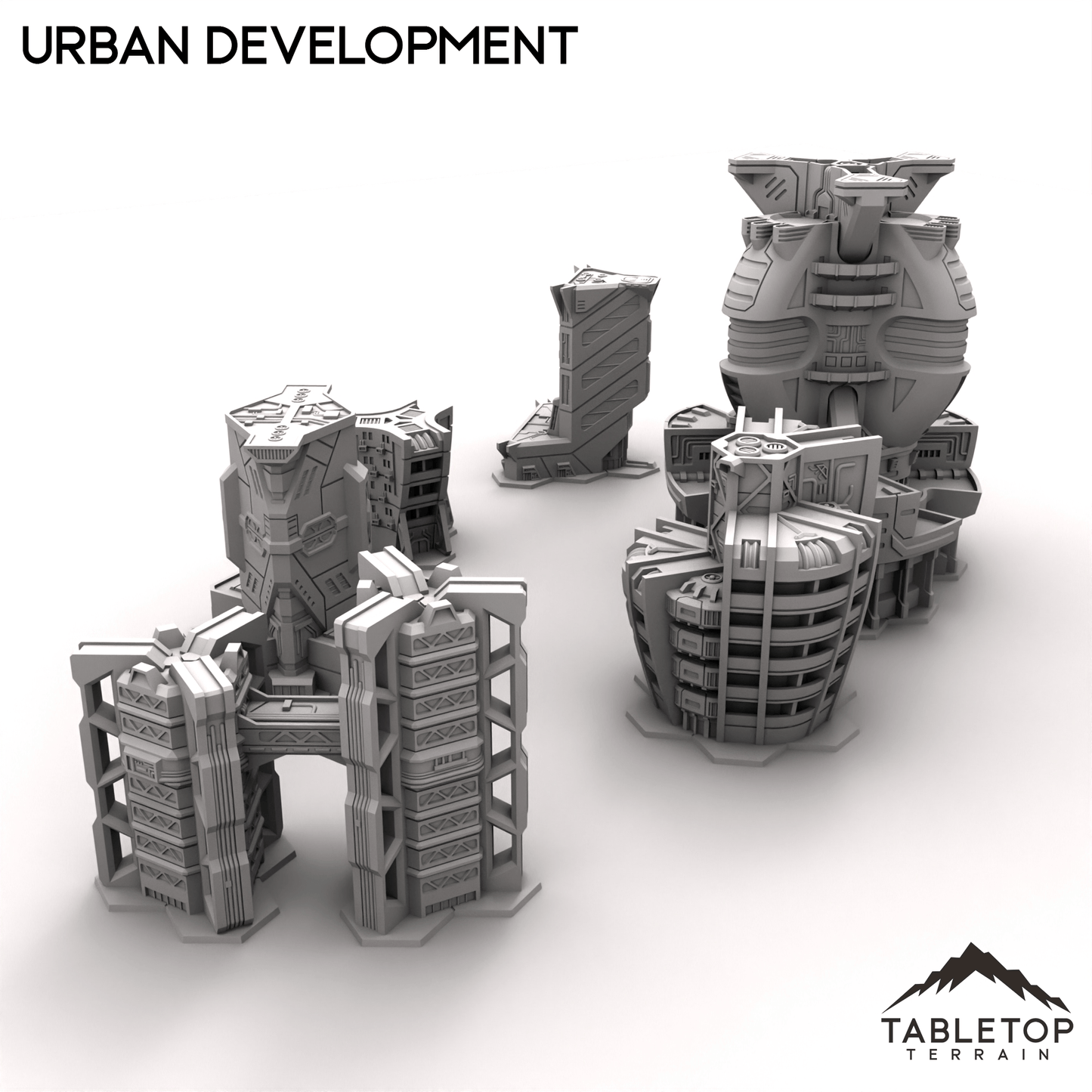 HEXTECH Urban Expansion Trinity City - 6mm