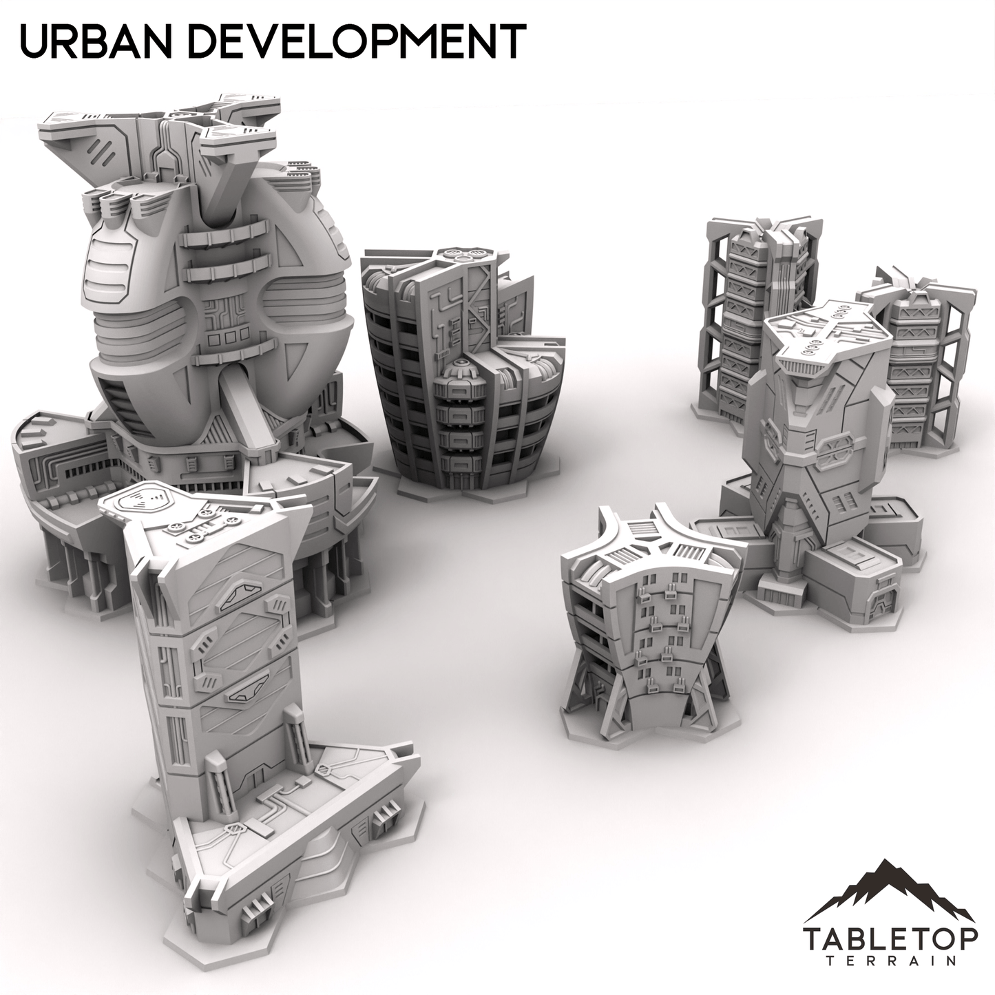 HEXTECH Urban Expansion Trinity City - 6mm