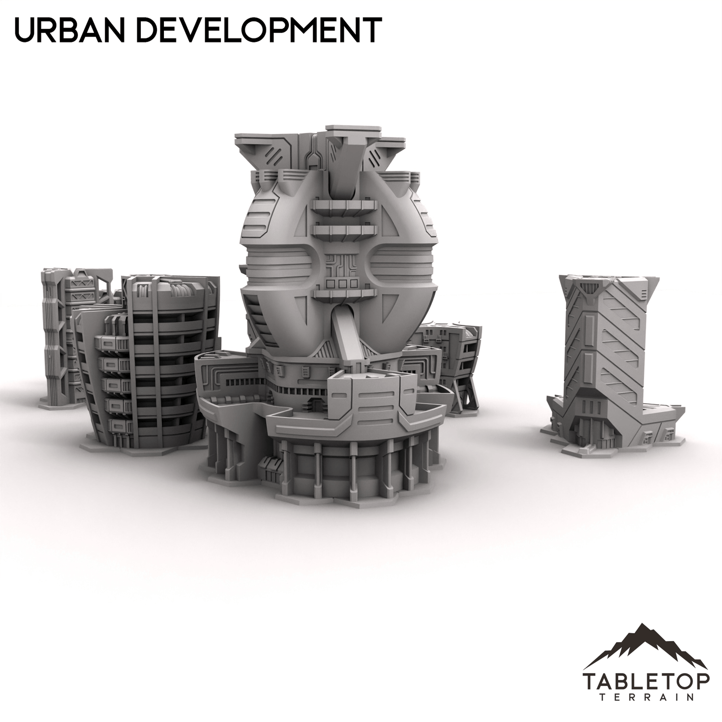 HEXTECH Urban Expansion Trinity City - 6mm