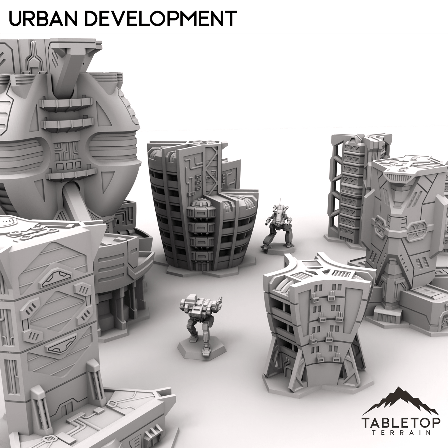 HEXTECH Urban Expansion Trinity City - 6mm