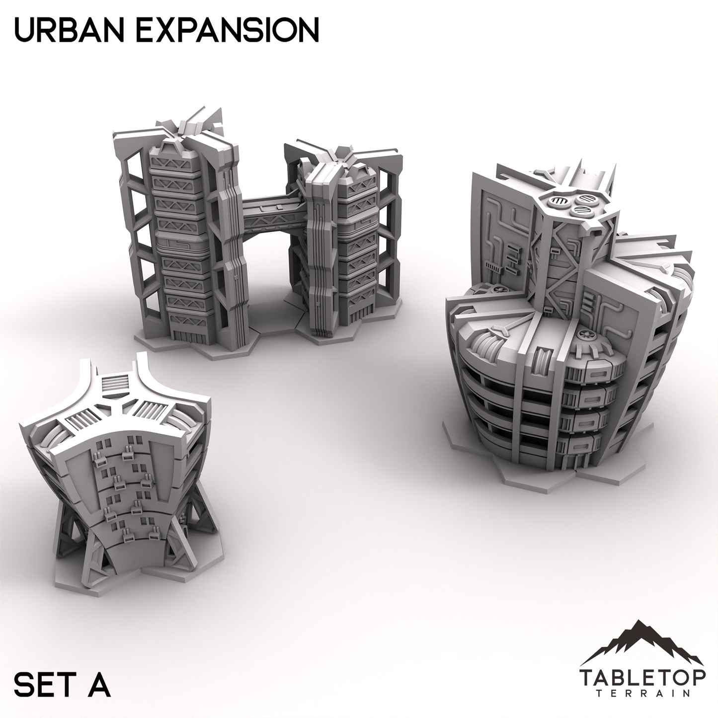 HEXTECH Urban Expansion Trinity City - 6mm