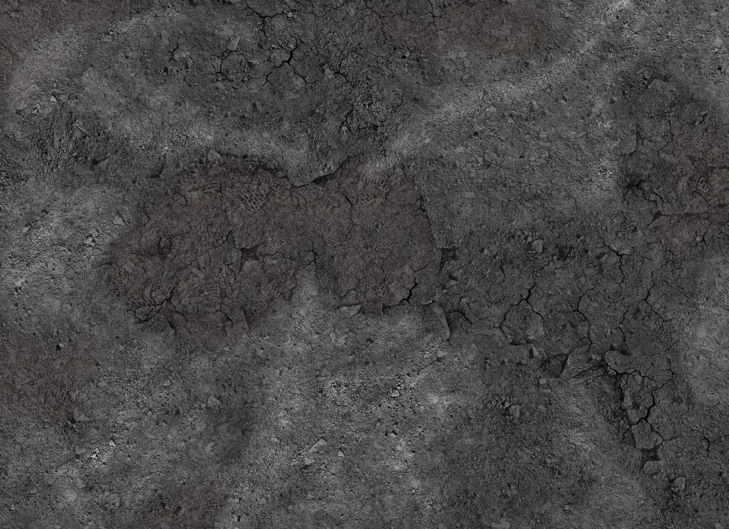 Ashen Wastelands - Neoprene Battle Mat with Bag