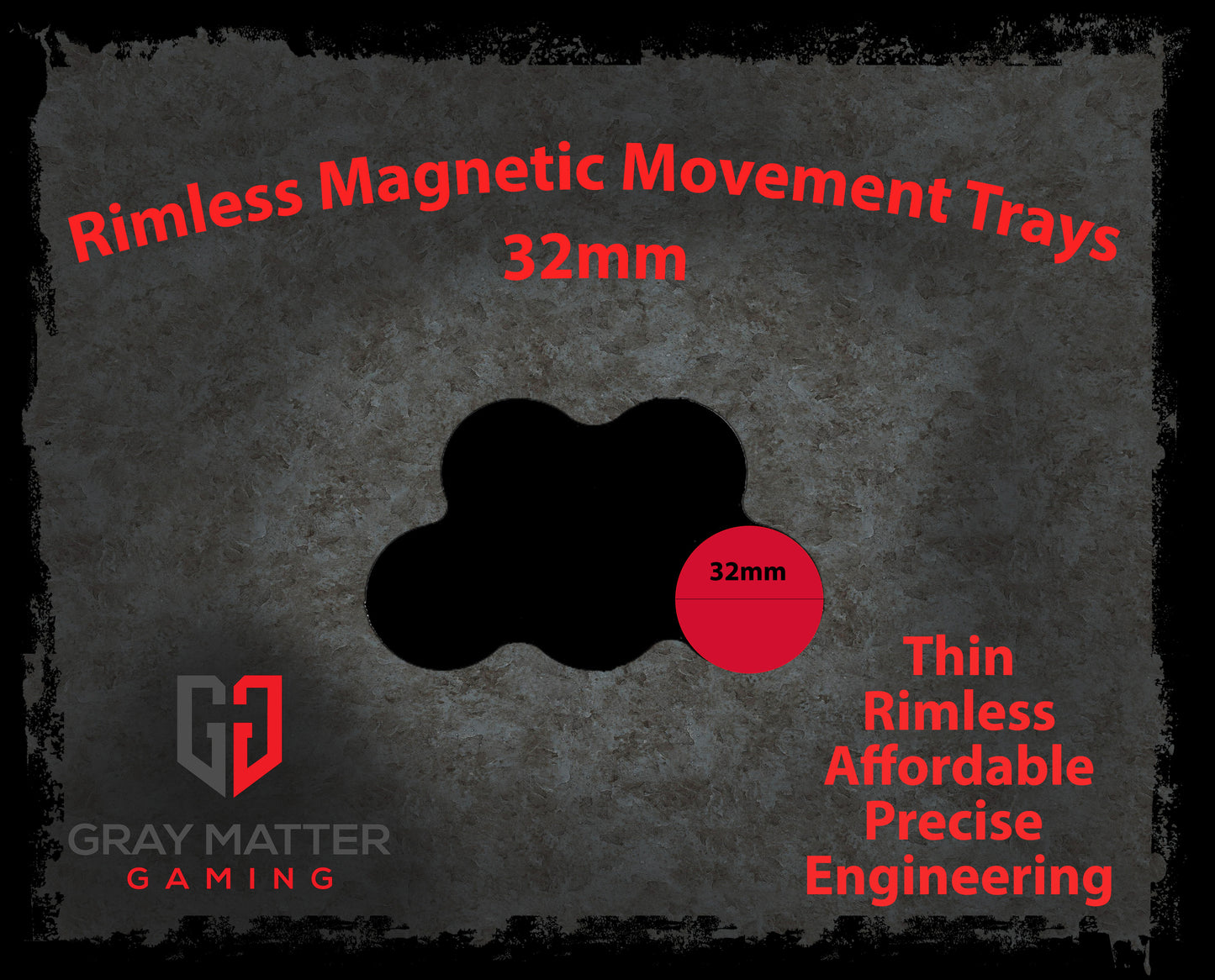 32mm Cloud Magnetic Movement Tray