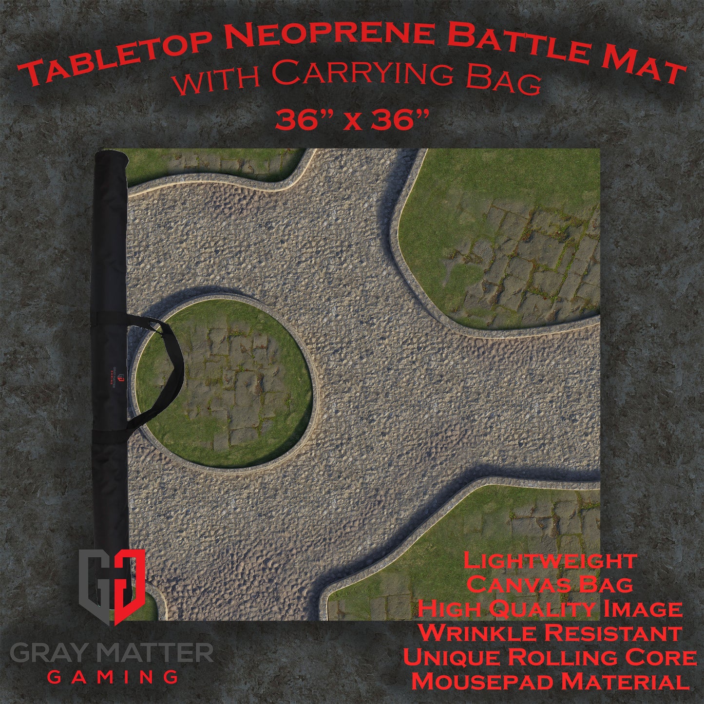 Town Center - Neoprene Battle Mat with Bag