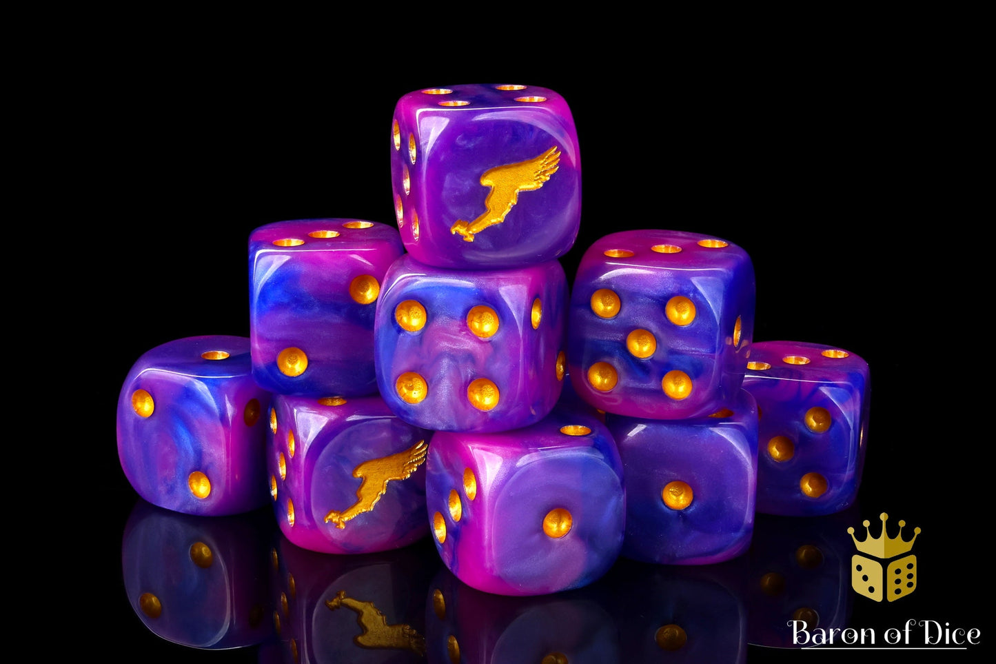 Children Of Profligacy, Gold Inlay Dice