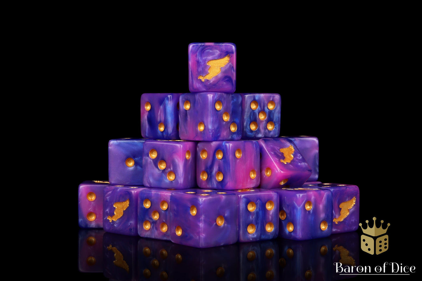 Children Of Profligacy, Gold Inlay Dice