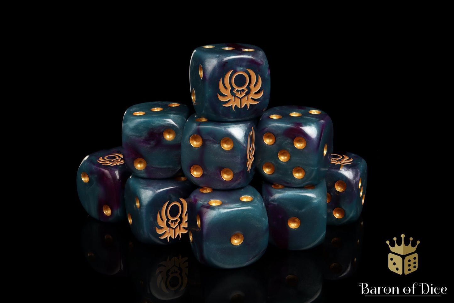 Sun Scarab, Infinity, Dice