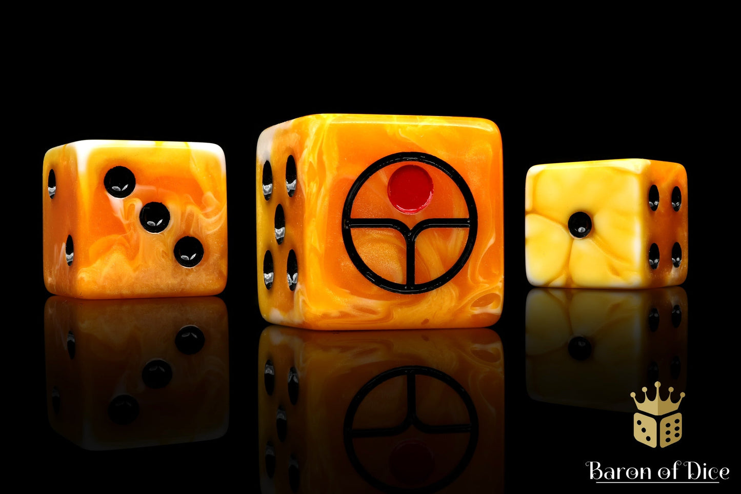 Universal Peace, Ochre, 16mm Dice