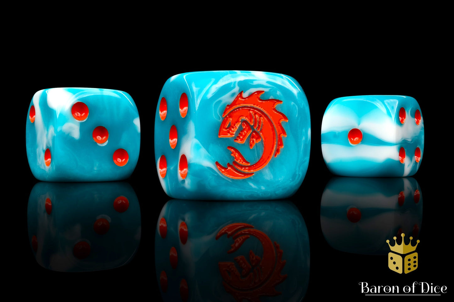 Sea Monsters, Orange, Dice