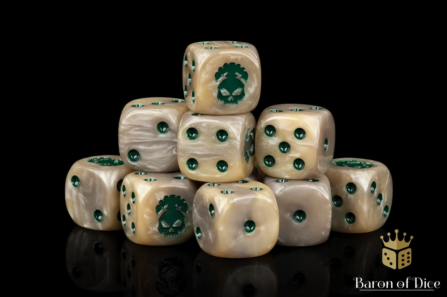 Skeleton Guard 16mm Dice