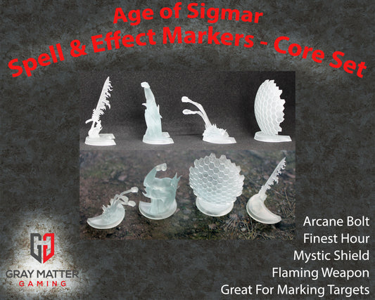 Age of Sigmar Spell & Effect Markers - Core Set