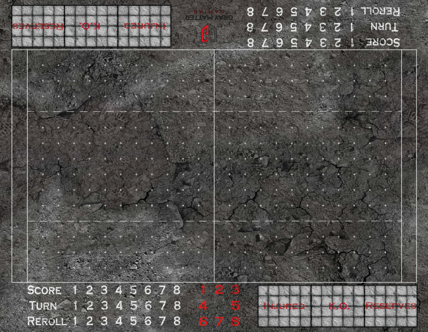 Bloody Fantasy Football - Double Sided Neoprene Mat with Bag