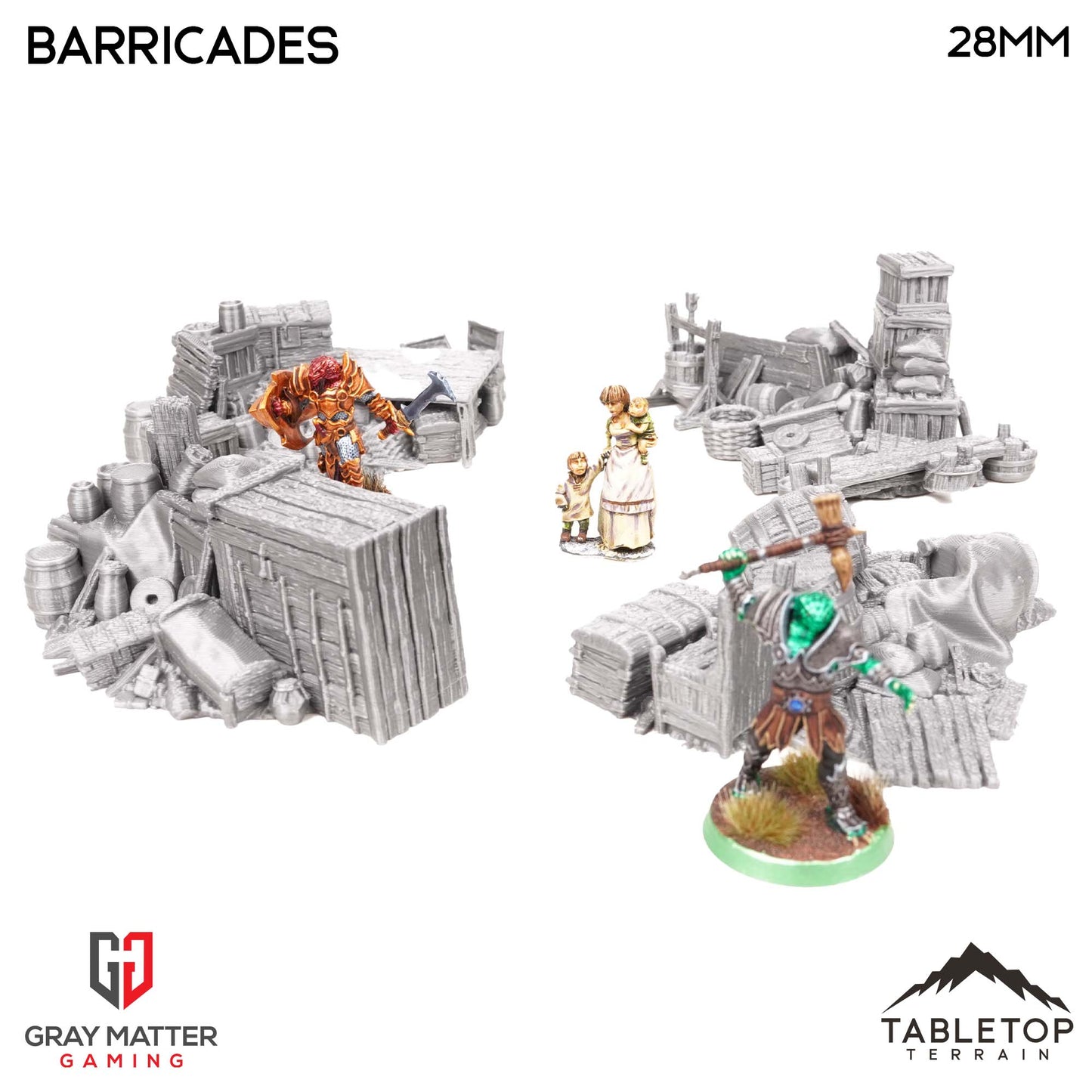 Barricades - Hagglethorn Hollow - Scatter Terrain