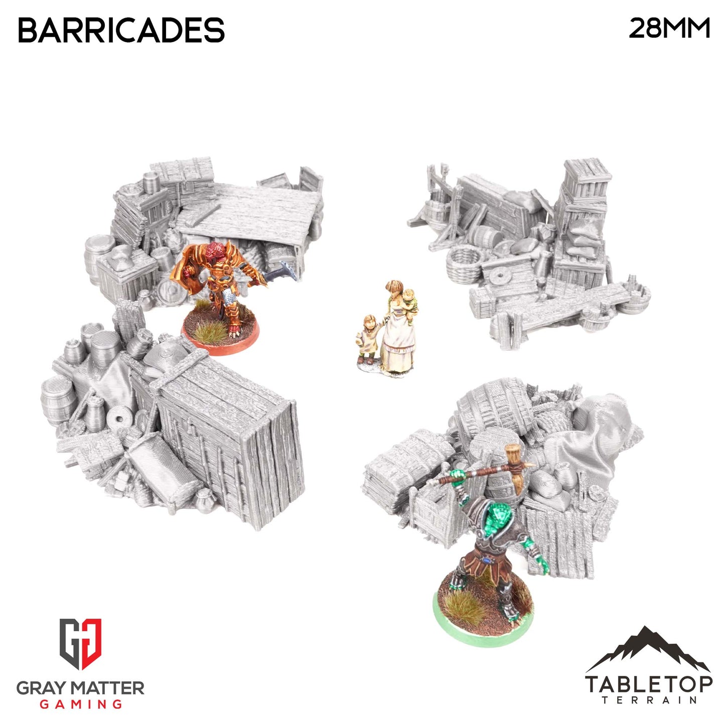 Barricades - Hagglethorn Hollow - Scatter Terrain