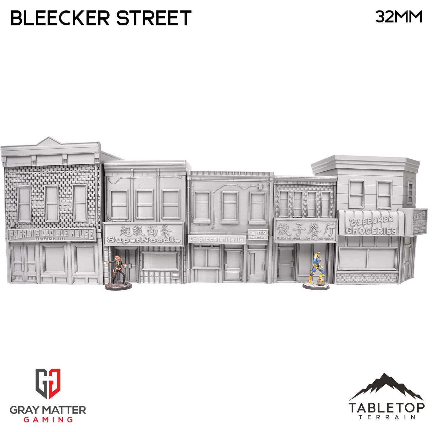 Bleecker Street City Block - Marvel Crisis Protocol Building