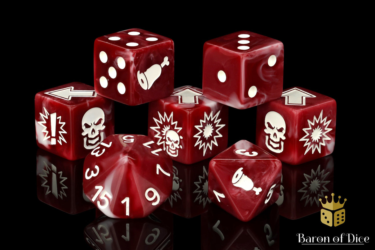 Bloody, Football Dice Sets