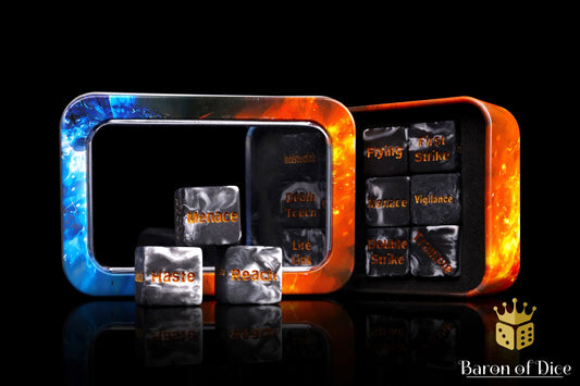 Keyword Counters - Matte Marbled - Set of 12