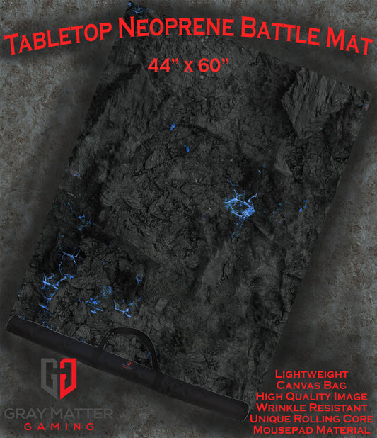 Crystalline Caverns - Neoprene Battle Mat with Bag