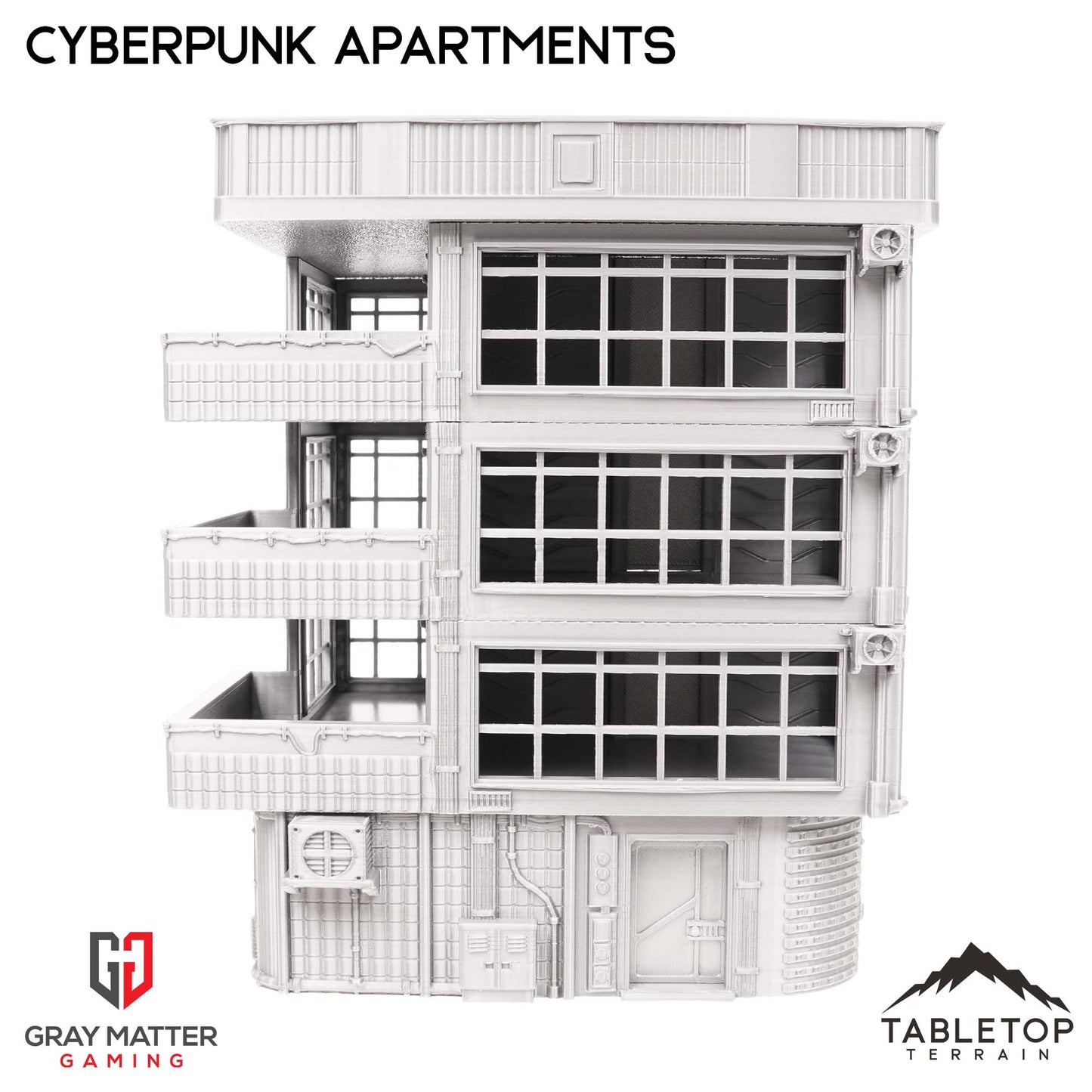 Cyberpunk Apartments - Cyberpunk Building