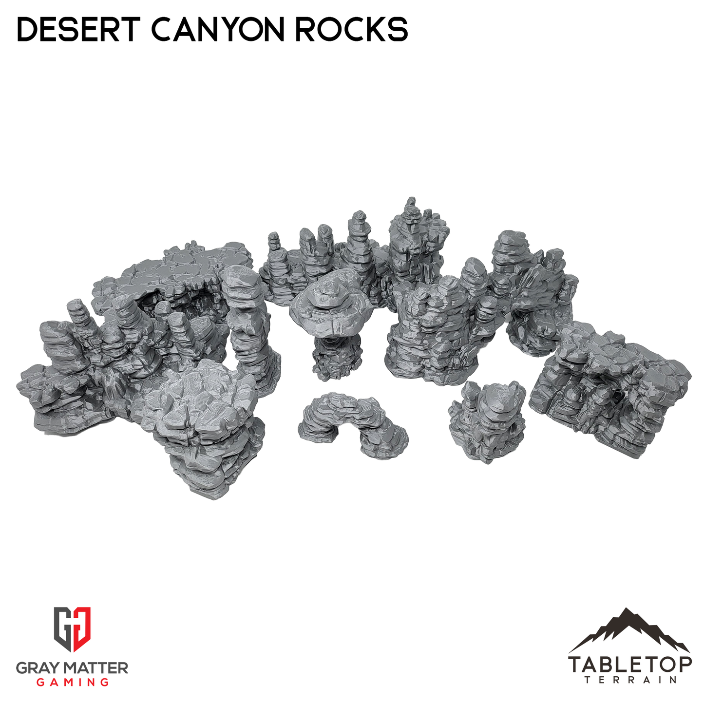 Desert Canyon Rocks - Scatter Terrain