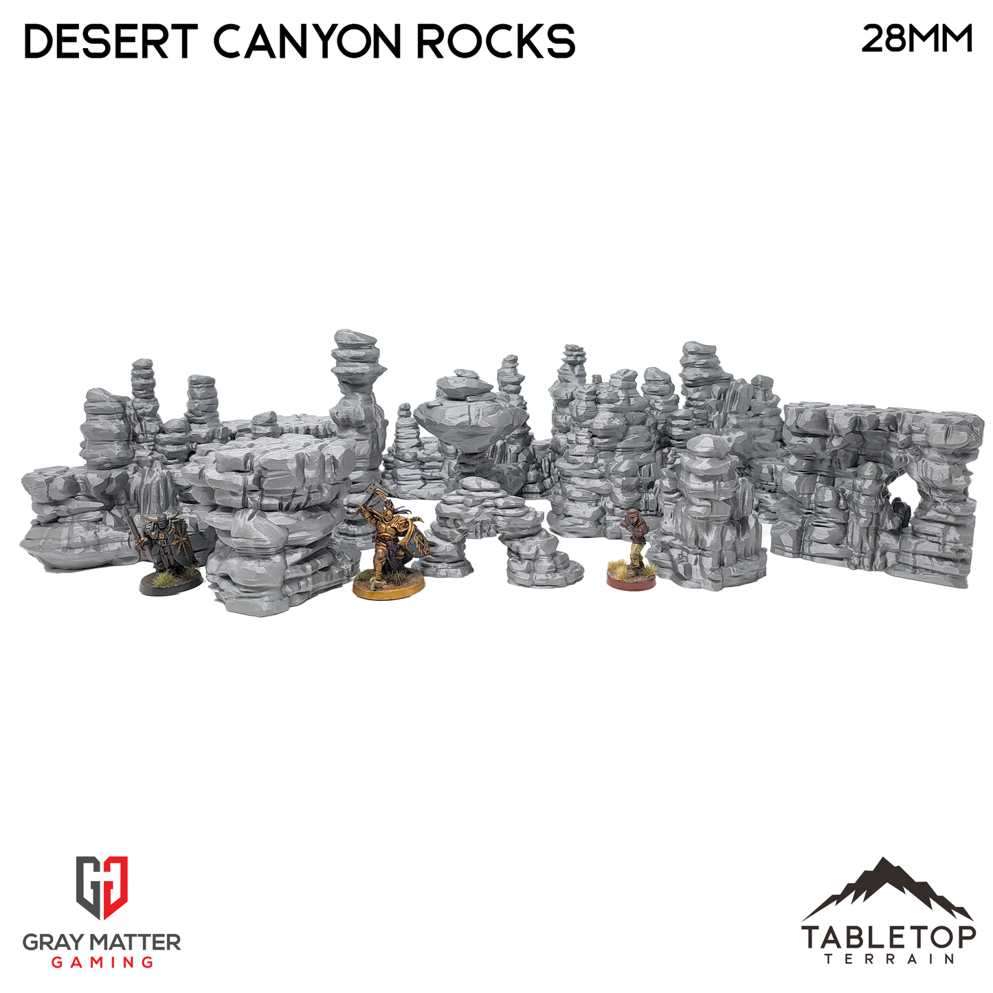 Desert Canyon Rocks - Scatter Terrain