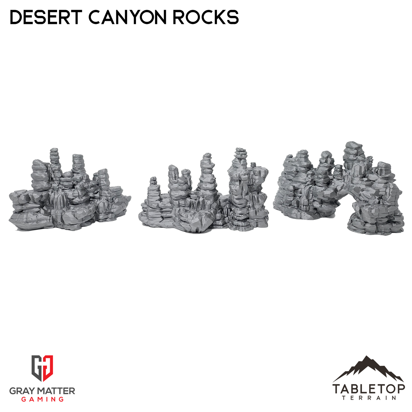 Desert Canyon Rocks - Scatter Terrain