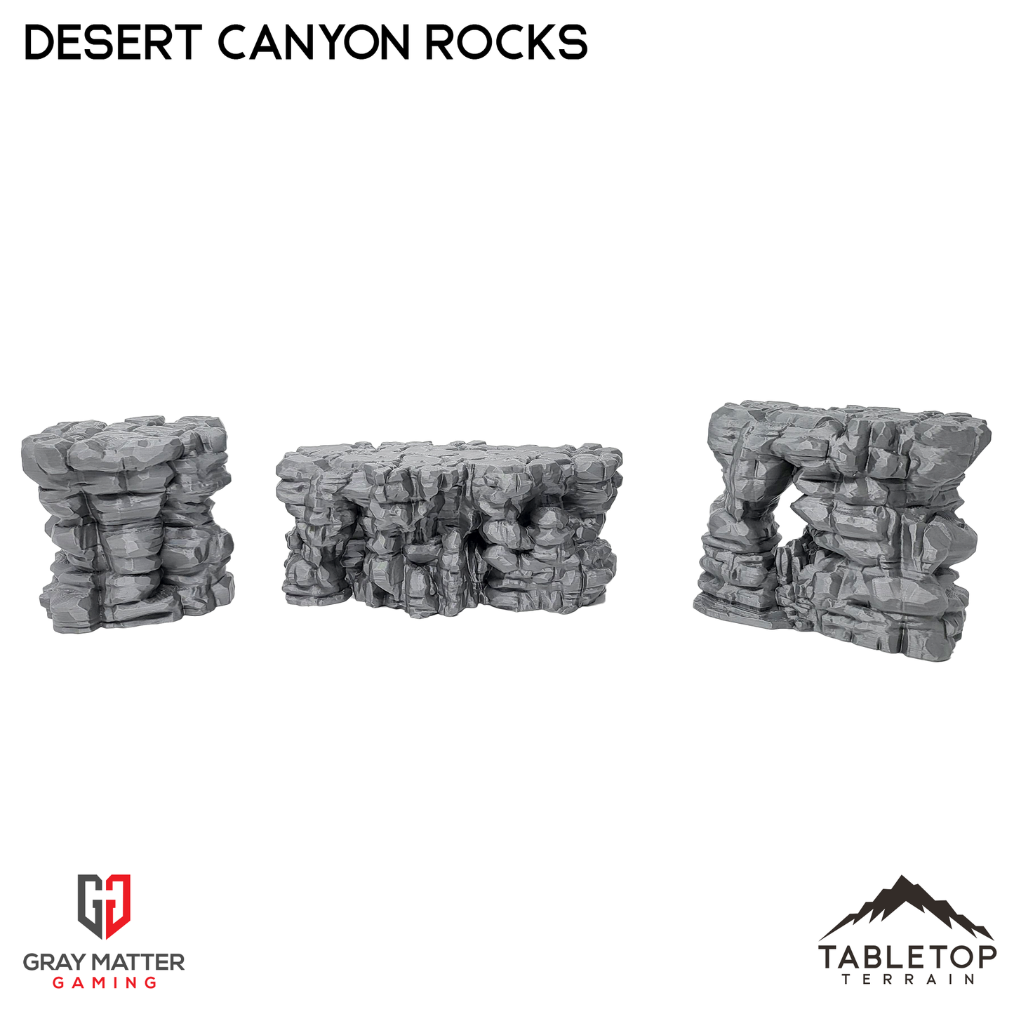 Desert Canyon Rocks - Scatter Terrain