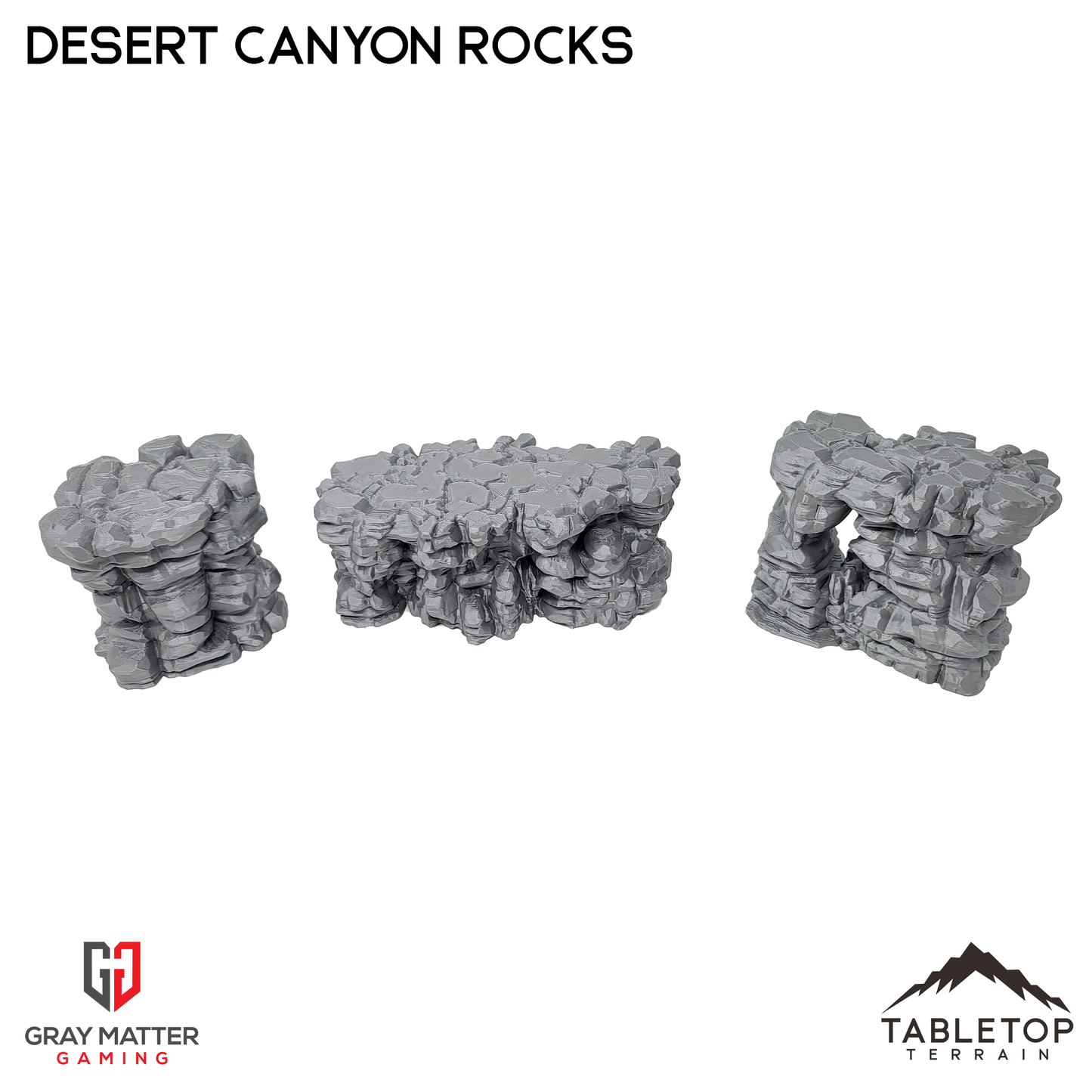 Desert Canyon Rocks - Scatter Terrain