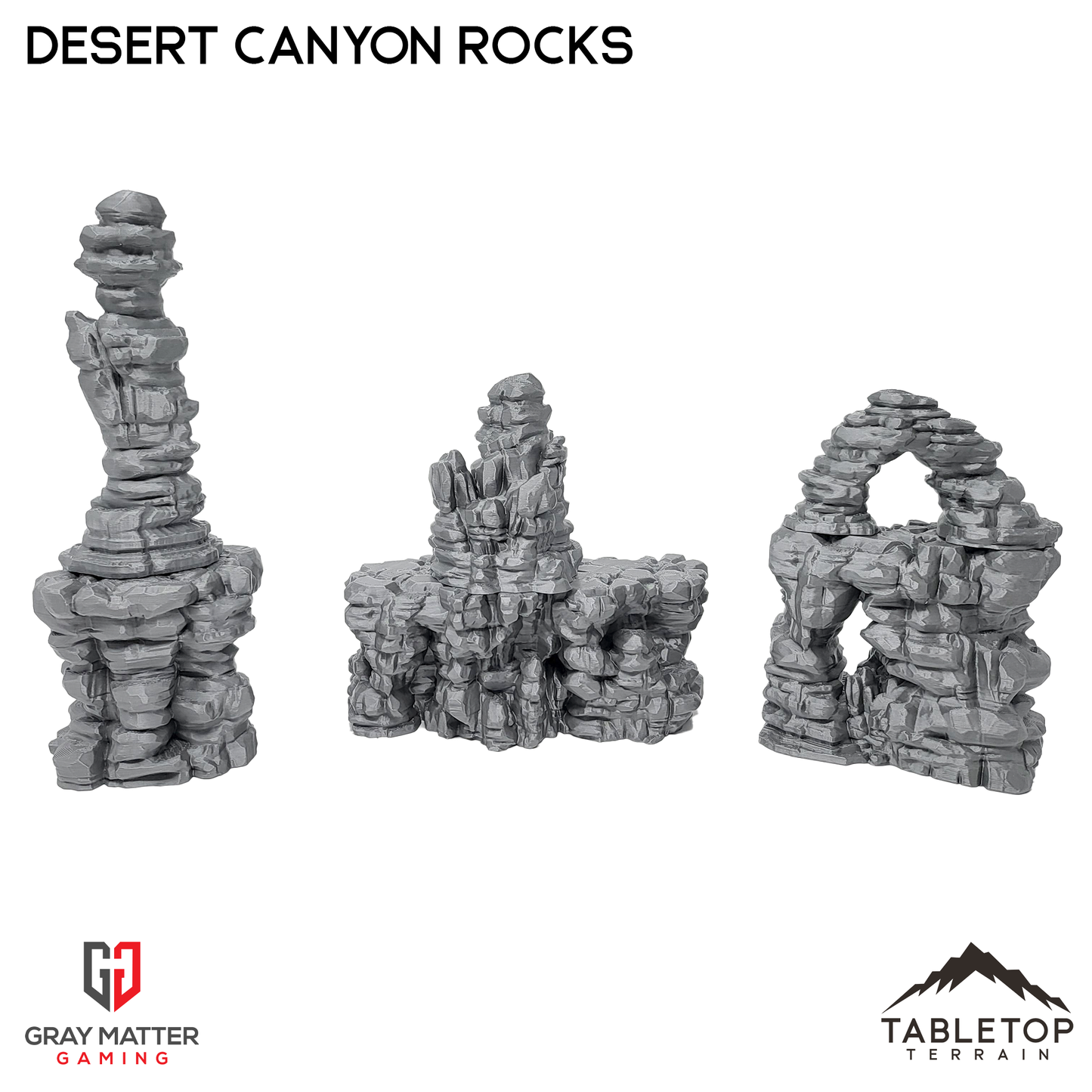 Desert Canyon Rocks - Scatter Terrain