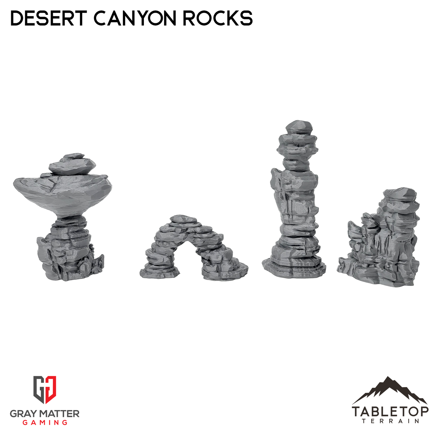 Desert Canyon Rocks - Scatter Terrain