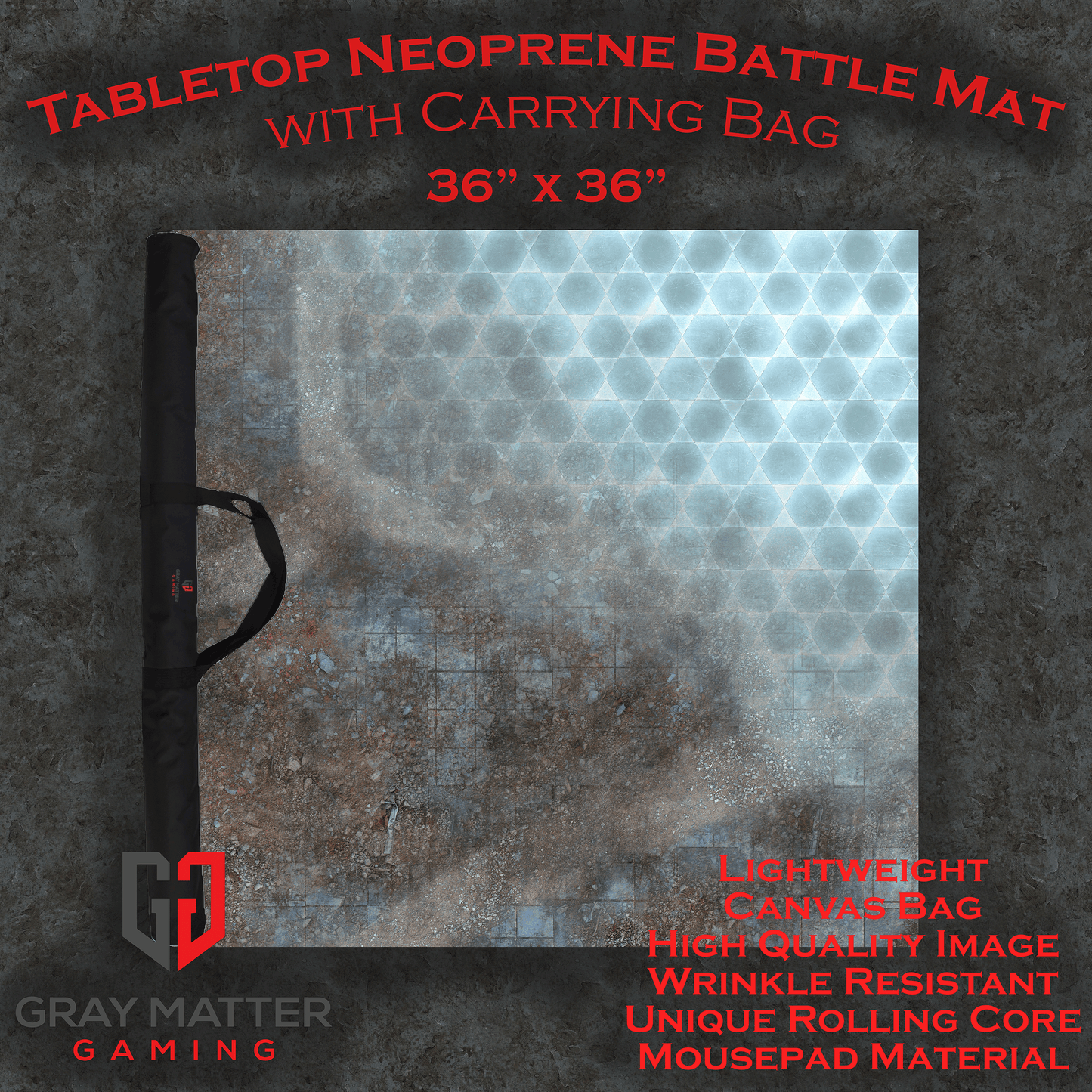 Danger Room - Neoprene Battle Mat with Bag