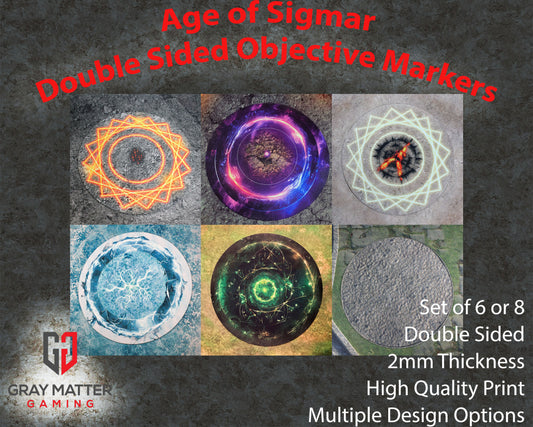 Warhammer AoS - Neoprene Objective Markers - Age of Sigmar