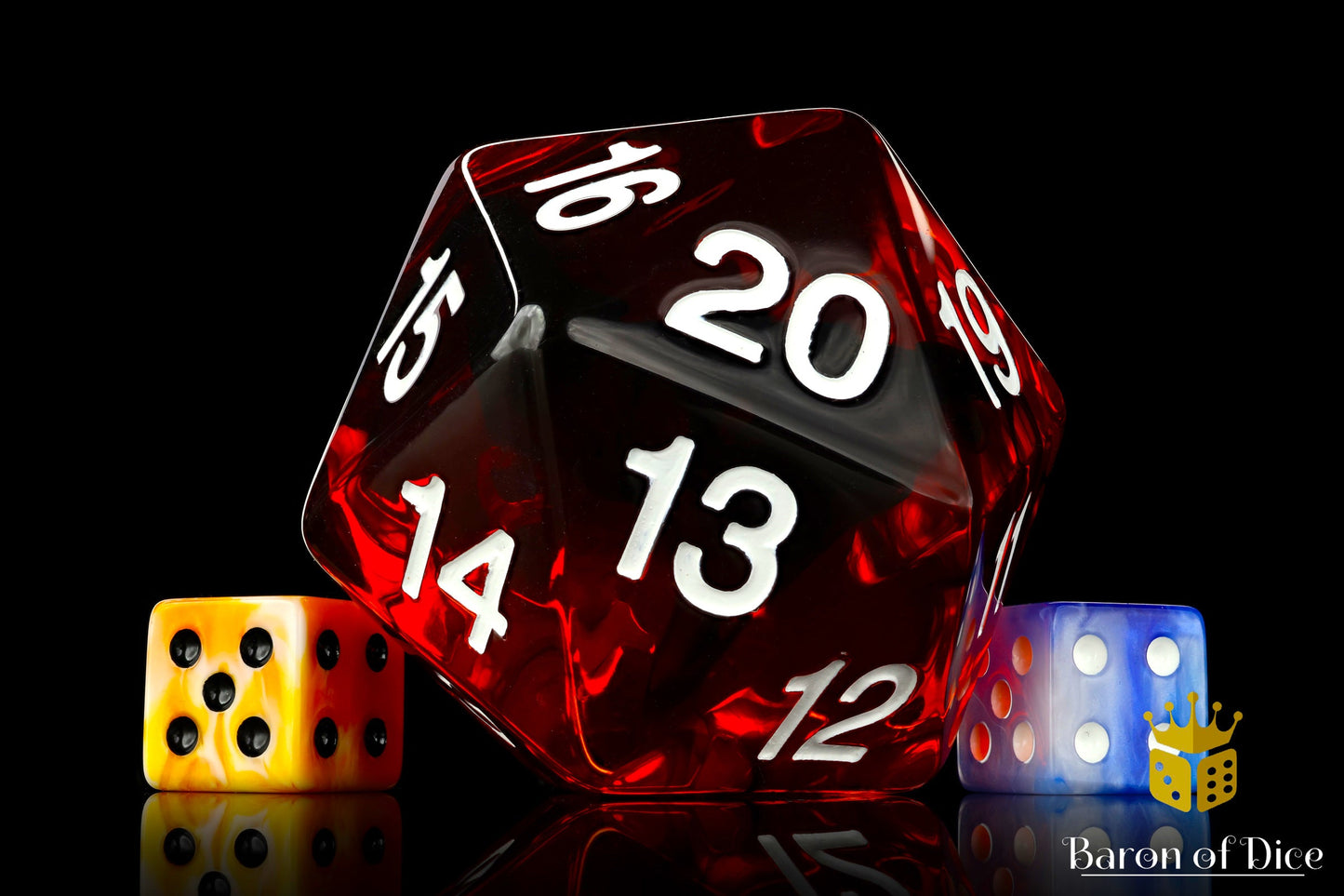 Big Ass, D20, Red Fire