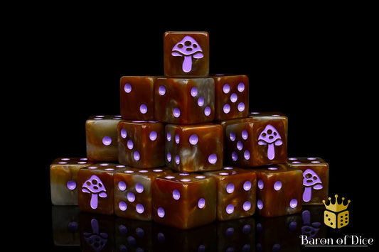 Shroom Dice - Purple