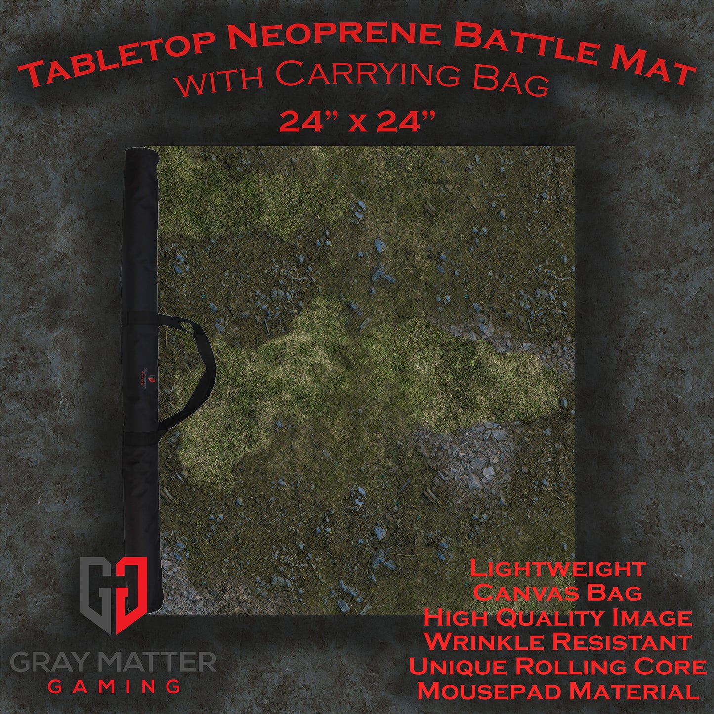 Field of Battle - Neoprene Battle Mat with Bag