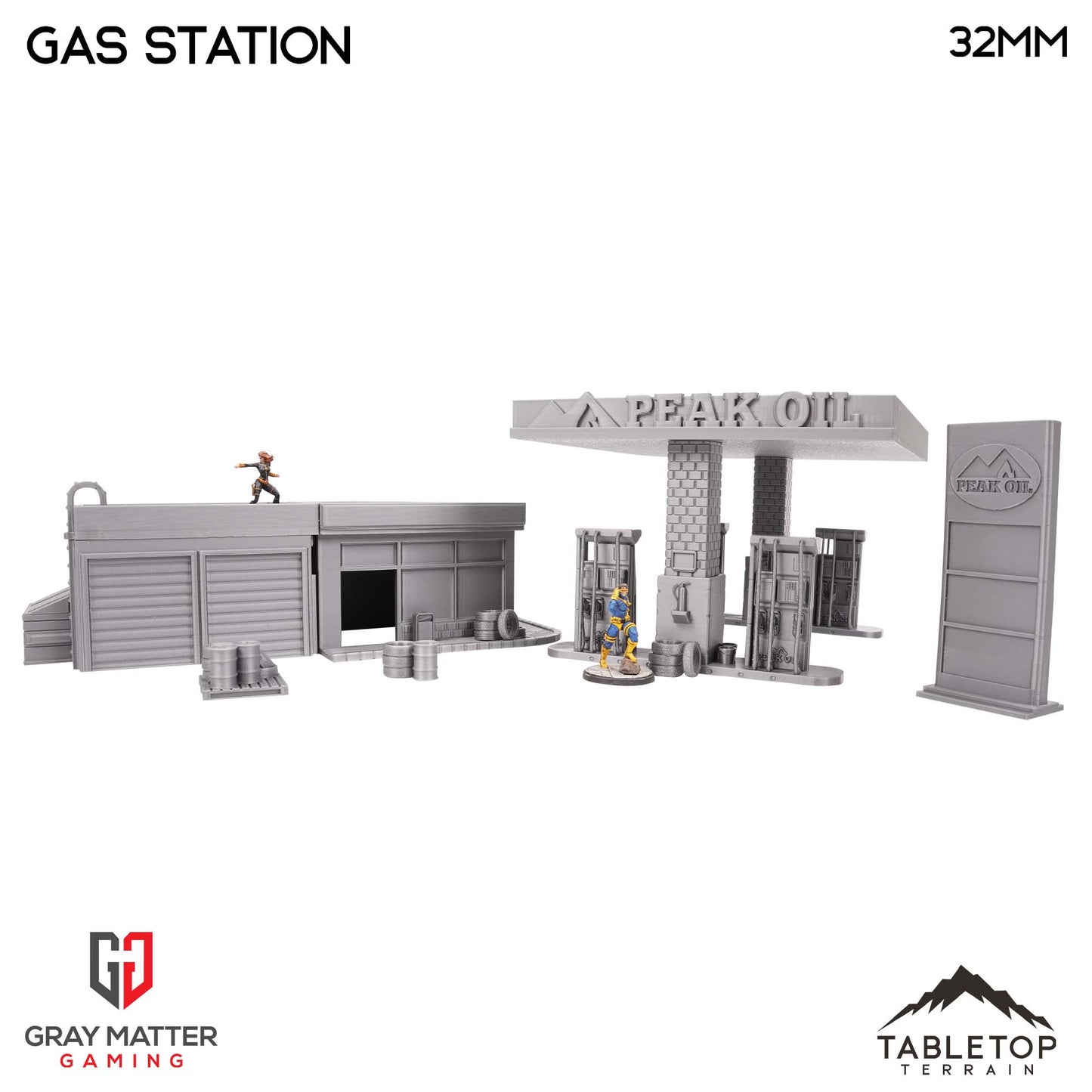 Gas Station - Marvel Crisis Protocol Building