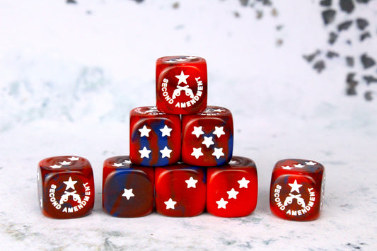 Second Amendment 16mm Dice