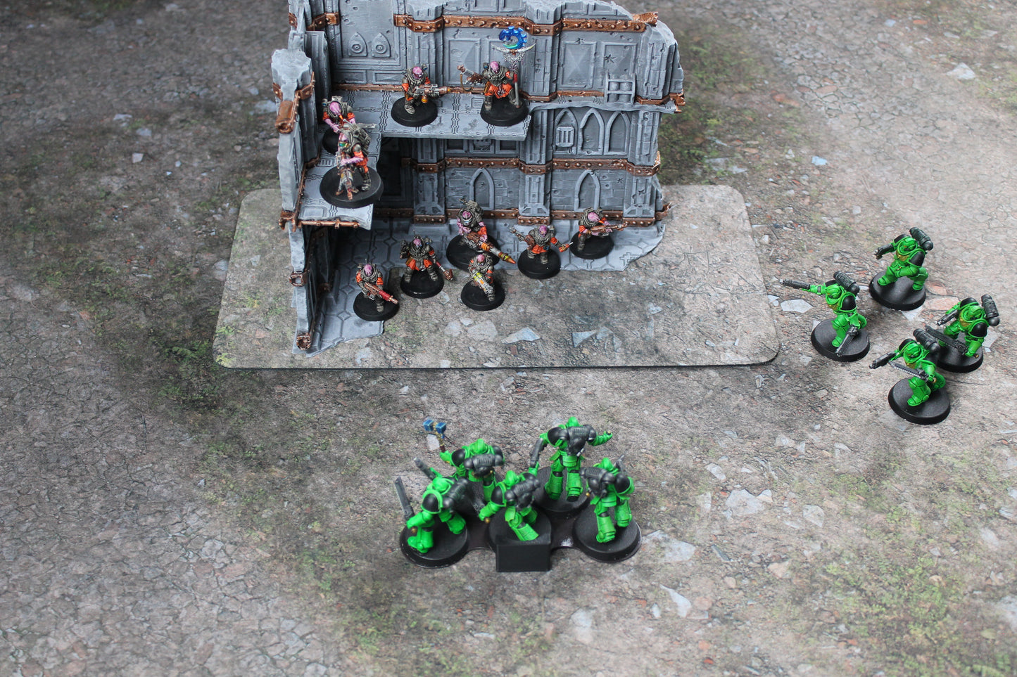 Double Sided Neoprene Terrain Table Set for Warhammer 40k - 10th Edition Compatible