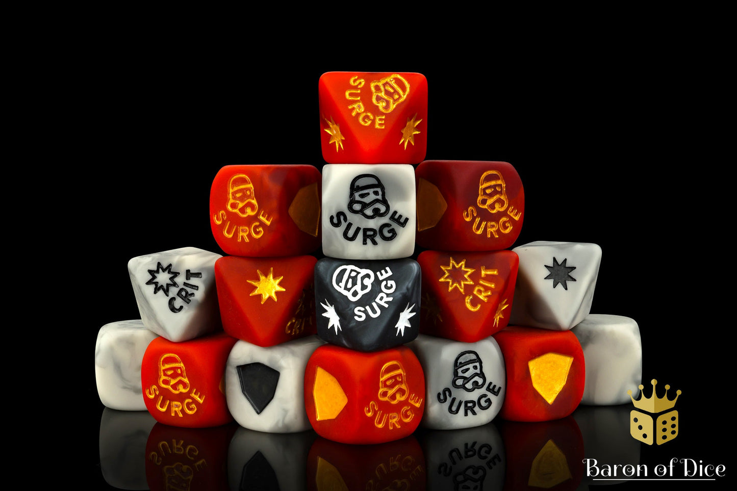 Trooper Dice Set (Matte Finish)