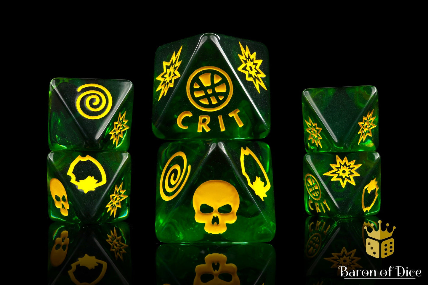 Outsiders D8 Dice Set Limited Edition