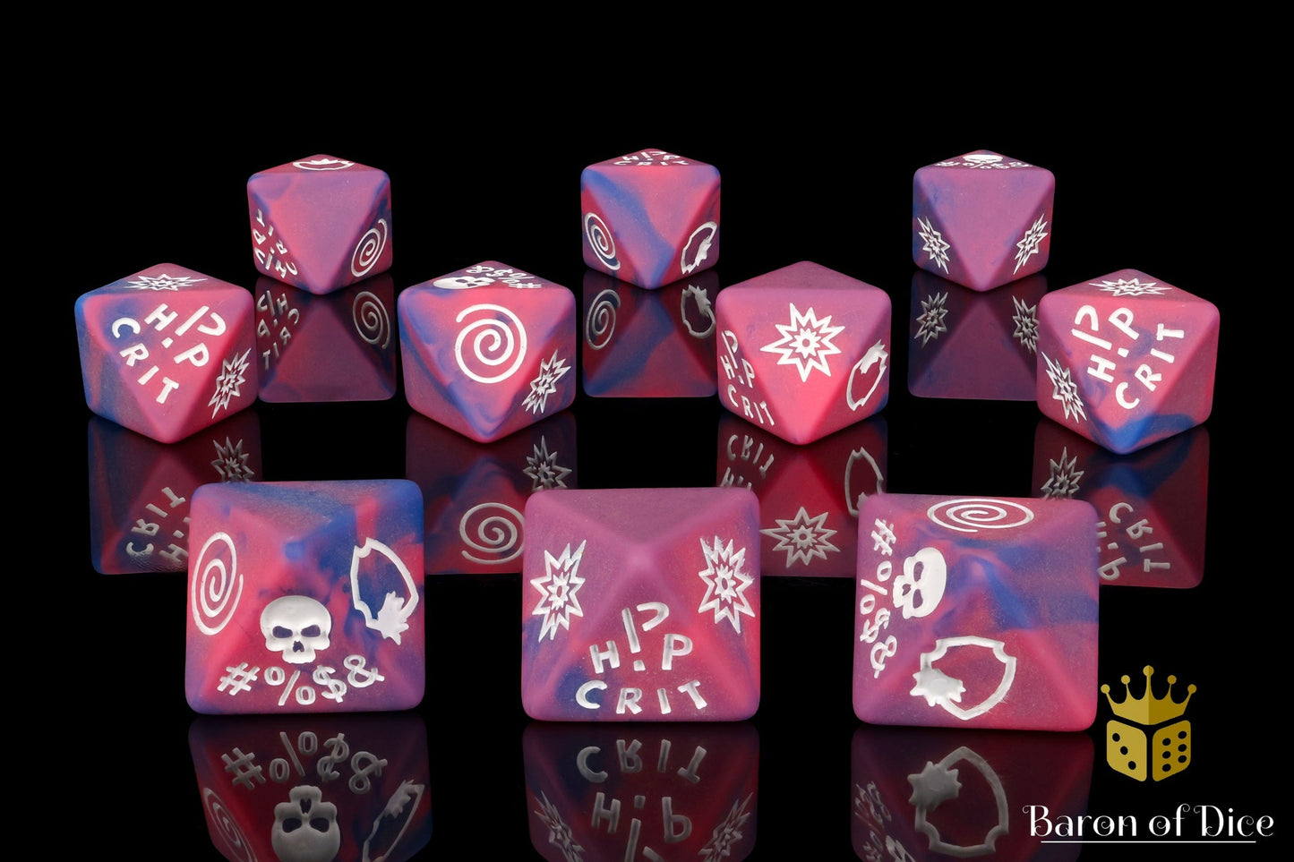 House Party Protocol - D8 Dice Set